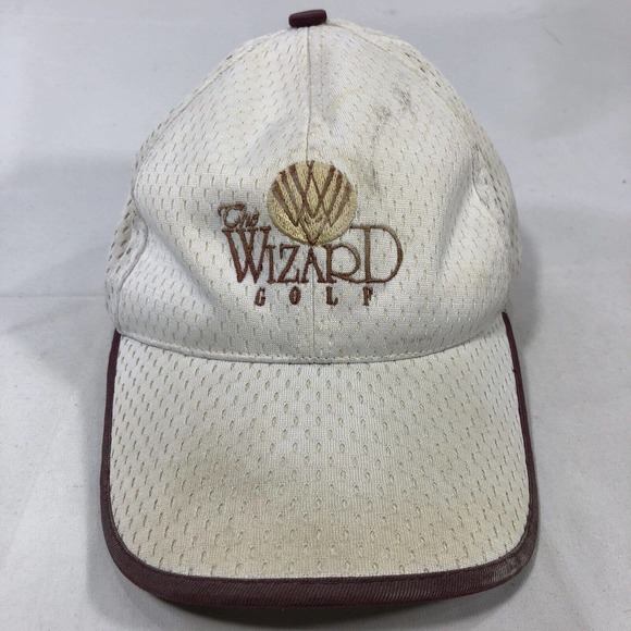 Town Talk Other - THE WIZARD GOLF HAT CAP ADJUSTABLE ONE SIZE FITS MOST STRAP OSFM DISCOLORED